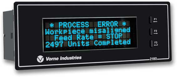 Vorne production display 2100