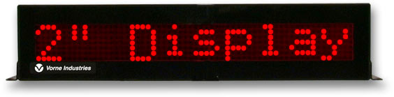 Vorne production display GY2200
