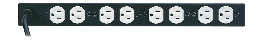 Middle Atlantic rack power strips PD-815